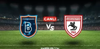 Başakşehir Samsunspor CANLI izle! (ŞİFRESİZ) Başakşehir Samsunspor maçı hangi kanalda, canlı yayın nerede ve nasıl izlenir?