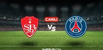 Brest PSG CANLI izle! (ŞİFRESİZ) Brest PSG maçı hangi kanalda, canlı yayın nerede ve nasıl izlenir?