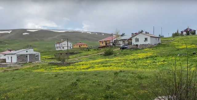 This village only experiences 2 seasons! There is snow for 6 months of the year