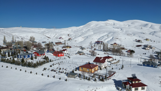 This village only experiences 2 seasons! There is snow for 6 months of the year