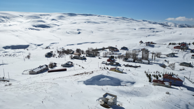 This village only experiences 2 seasons! There is snow for 6 months of the year