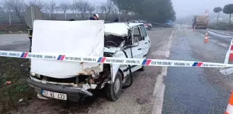 Çanakkale'de Trafik Kazası: 1 Ölü, 1 Yaralı