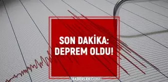 Ege Denizi'nde deprem mi oldu? Ege Denizi'nde son dakika deprem kaç şiddetinde, nerede oldu?