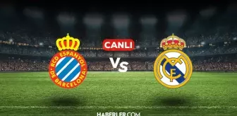 Espanyol Real Madrid CANLI izle! (ŞİFRESİZ) Espanyol Real Madrid maçı hangi kanalda, canlı yayın nerede ve nasıl izlenir?