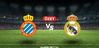 Espanyol Real Madrid maç özeti ve golleri izle! (VİDEO) Espanyol Real Madrid geniş özeti! Golleri kim attı, maç kaç kaç bitti?