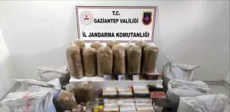 Gaziantep'te 1 milyon lira değerinde kaçakçılık operasyonu: 7 gözaltı