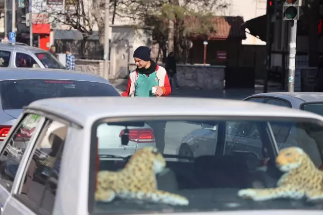 Surprising words from a man begging in Konya: I do my job with love