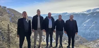 MHP Siirt İl Başkanı Cengizhan Tükenmez Şirvan'da Ziyaretlerde Bulundu