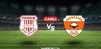 Pendikspor Adanaspor CANLI izle! (ŞİFRESİZ) Pendikspor Adanaspor maçı hangi kanalda, canlı yayın nerede ve nasıl izlenir?