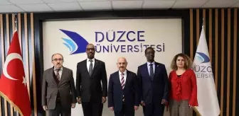 Ruanda Büyükelçisi Düzce Üniversitesi'ni Ziyaret Etti