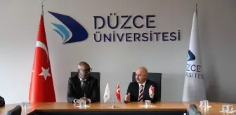 Ruanda'nın Ankara Büyükelçisi Düzce Üniversitesi'ni Ziyaret Etti