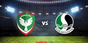 AMEDSPOR SAKARYASPOR CANLI MAÇ İZLE! Amedspor Sakaryaspor maçı şifresiz, HD izleme linki