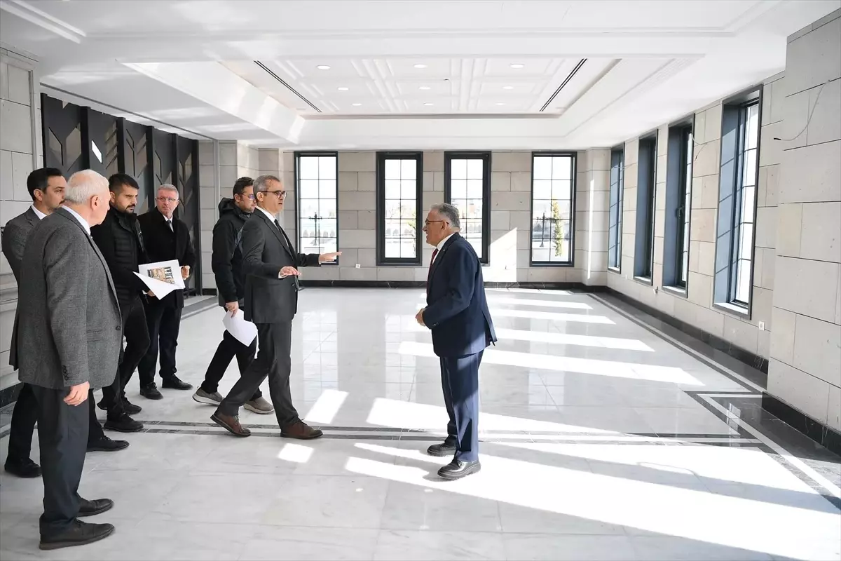Başkan Büyükkılıç, Mutfak Sanatları Merkezi'ni inceledi