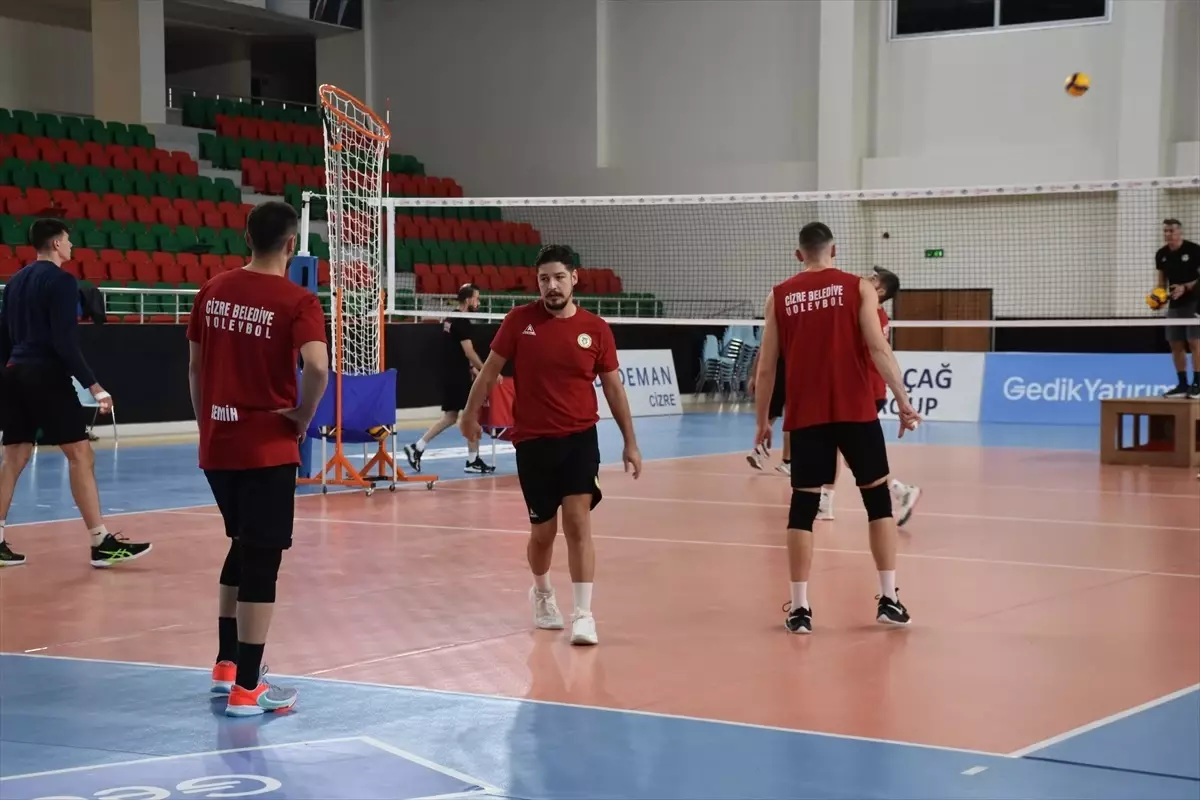 Cizre Belediyespor, Ziraat Bankkart Maçına Hazırlanıyor