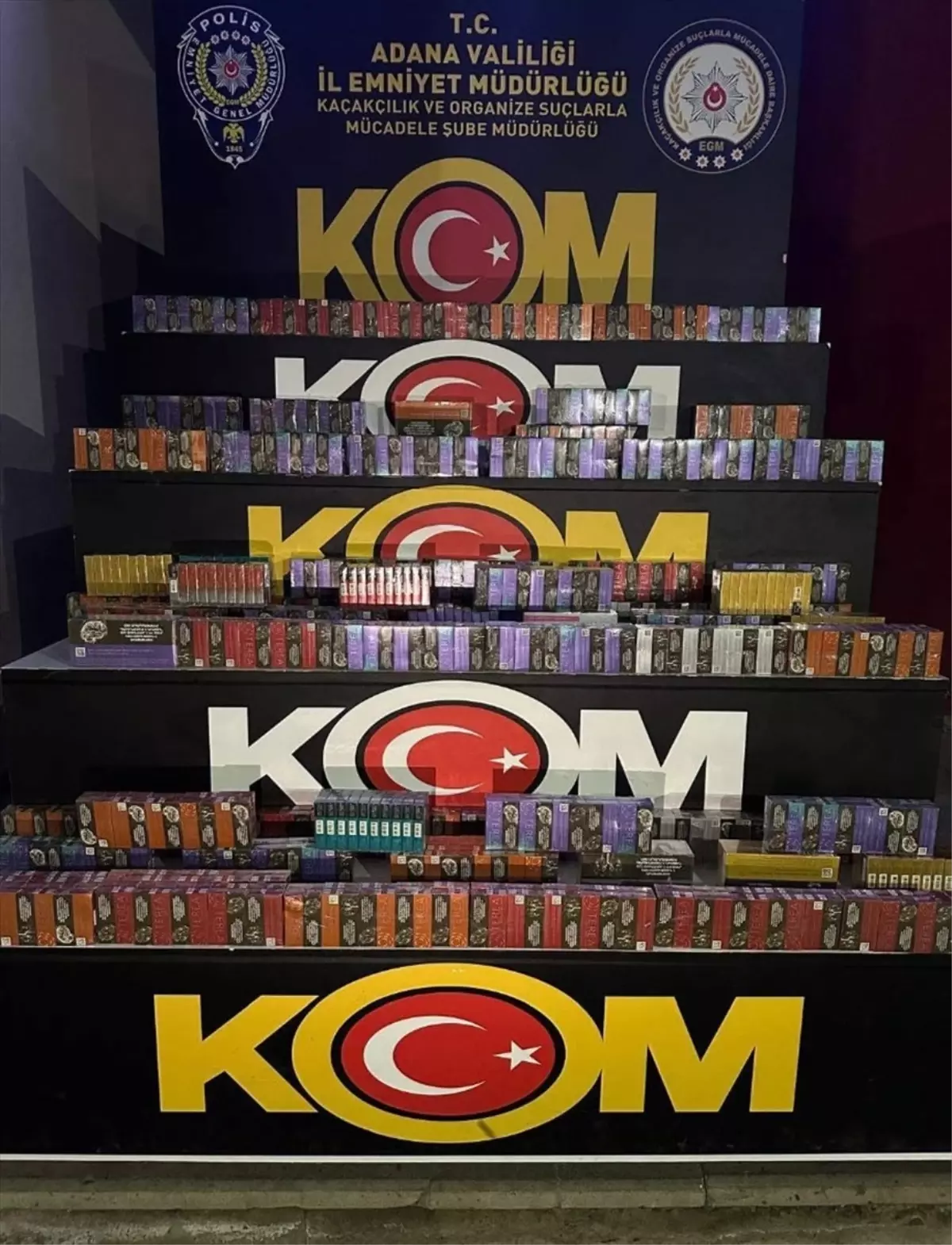 Adana'da Kaçak 1000 Elektronik Sigara Likidi Ele Geçirildi