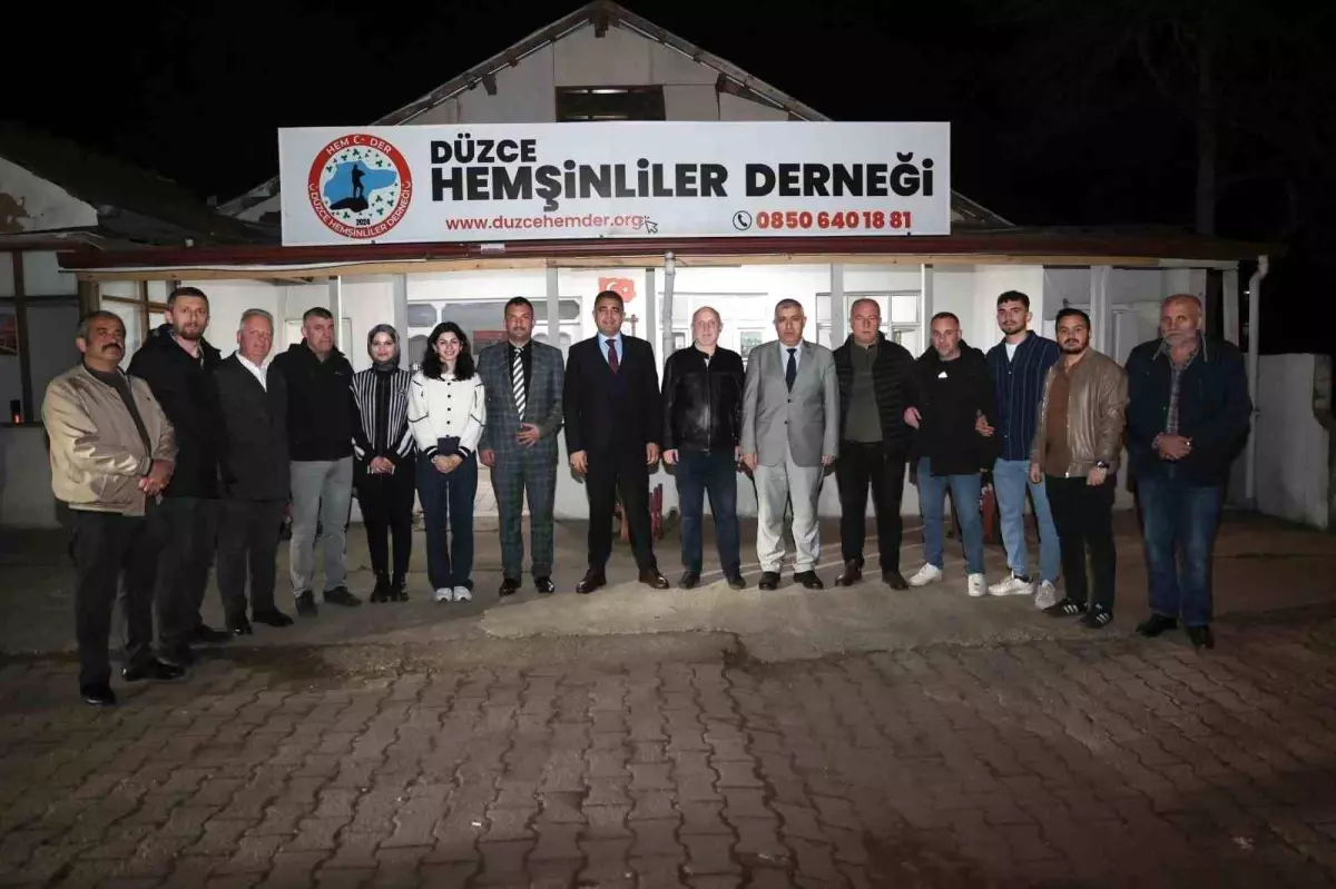 Vali Aslan'dan Düzce Hemşinliler Derneği'ne Ziyaret