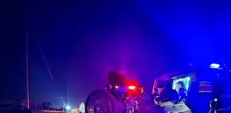 Kırklareli'nde Otomobil Devrildi: 2 Yaralı