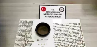 Bismil'de Ruhsatsız Av Tüfeği ve Tarihi Eserler Ele Geçirildi