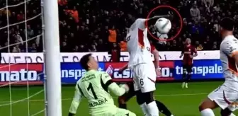 Davinson Sanchez'in pozisyonu penaltı mı, el var mı - HAKEM YORUMLARI (Gaziantep FK – Galatasaray)?