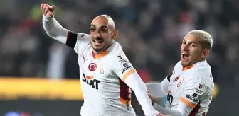 Galatasaray, Gaziantep FK'yı deplasmanda 1-0 yendi