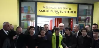 Melikgazi Belediyesi'nden Akıl Küpü Kütüphanesi Açılışı