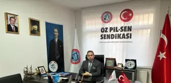 Öz Pil-Sen Sendikası Genel Başkanı Avşar'dan Vergi ve Çalışma Koşulları Düzenlemesi Çağrısı