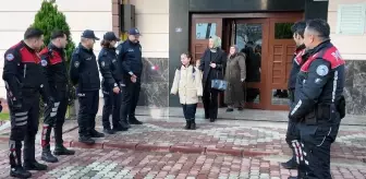 Samsun polisinden şehit çocuğuna unutulmaz sürpriz