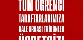 Samsunspor'dan Öğrencilere Ücretsiz Bilet İmkanı