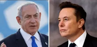 ABD'ye giden Netanyahu Elon Musk ile fotoğraf verdi