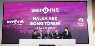 Seranit, Borsa İstanbul'da İşlem Görmeye Başladı