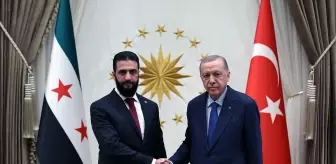 Cumhurbaşkanı Erdoğan ile Suriye Geçiş Dönemi Cumhurbaşkanı Şara görüşmesi başladı