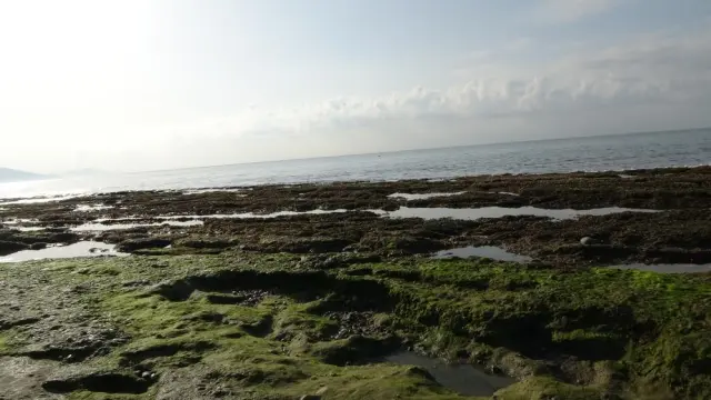 The sea water receded by 7-8 meters, reminiscent of the earthquake storm in the Aegean