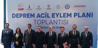 Ege Bölgesi'nde Deprem Acil Eylem Planı Toplantısı Yapıldı