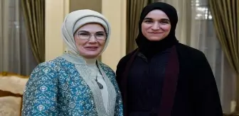 Emine Erdoğan, Şara'nın eşi Latife El Durubi'yi ağırladı