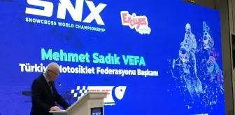 FIM Dünya Kar Motosikleti Şampiyonası'nın tanıtım toplantısı gerçekleştirildi