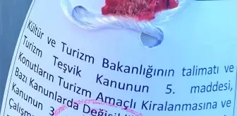 Rize'de Ruhsatsız Bungalovlar Mühürlenmeye Başlandı