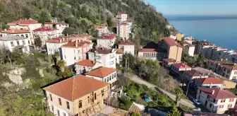 Giresun'daki Tarihi Okul Restorasyon Çalışmaları Devam Ediyor