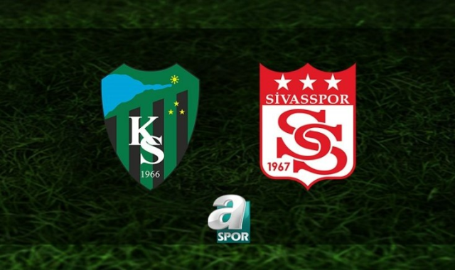 KOCAELİSPOR VE SİVASSPOR MAÇI CANLI YAYIN: Kocaelispor- Sivasspor maç detayları!