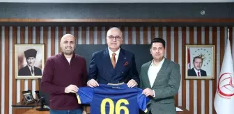 MKE Ankaragücü'nden Voleybol Federasyonu'na Ziyaret