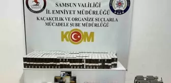 Samsun'da Kaçak Sigara ve Tütün Operasyonu: 2 Kişi Yakalandı