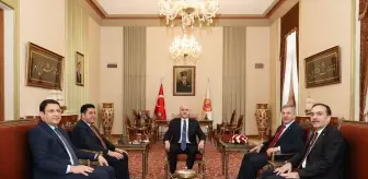 TBMM Başkanı Numan Kurtulmuş, Yeni Yol Partisi'ni Kabul Etti