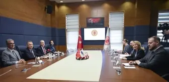 Fuat Oktay ve AGİT PA Başkanı Pia Kauma Görüşmesi