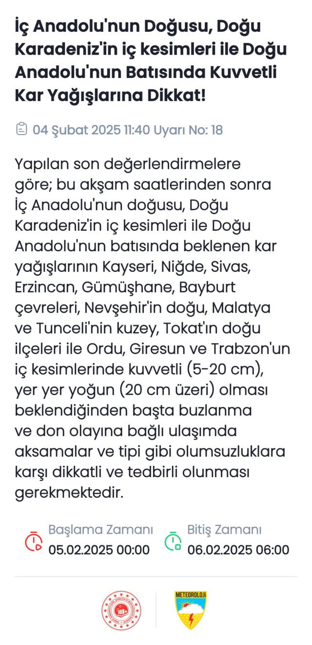 Trabzon okullar tatil mi SON DAKİKA? 5 Şubat Çarşamba Trabzon'da okul yok mu ( Trabzon Valiliği Açıklaması – KAR TATİLİ)?