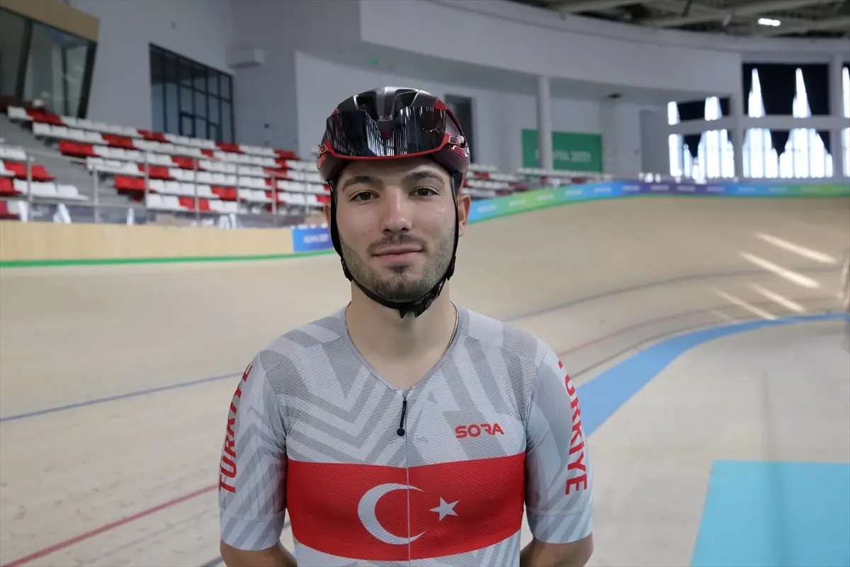 Ramazan Yılmaz'dan UCI Pist Bisikleti Uluslar Kupası'nda Madalya Hedefi