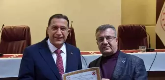 AK Parti İl Başkanı Turgut mazbatasını aldı