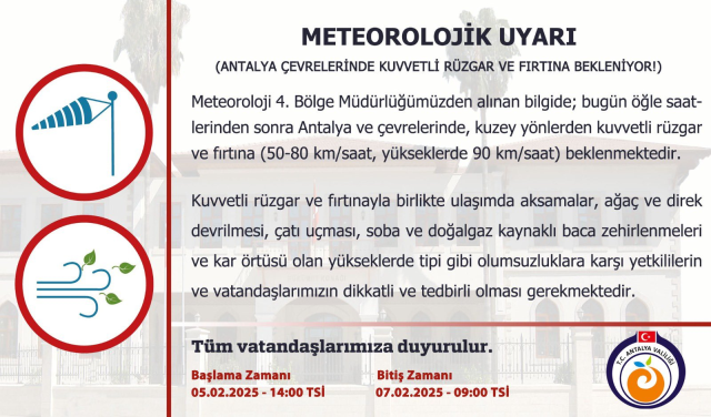 Antalya okullar tatil mi SON DAKİKA? 6 Şubat Perşembe Antalya'da okul yok mu (Antalya Valiliği Açıklaması – KAR TATİLİ)?