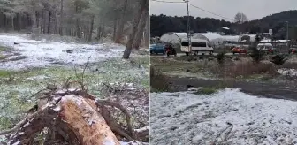 İstanbul'da beklenen kar yağışı başladı