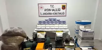 Kuşadası'nda Kaçak Sigara Operasyonu: 1.9 Milyon TL Değerinde Malzeme Ele Geçirildi