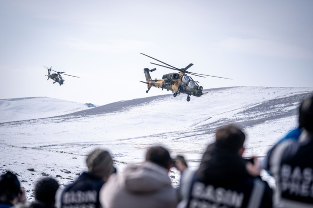 A show of force from the Turkish Armed Forces! A first has been experienced