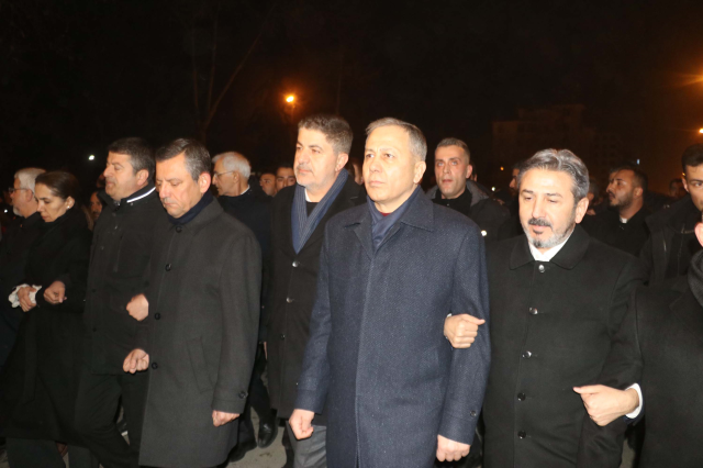 Silent march on the 2nd anniversary of the earthquake in Adıyaman